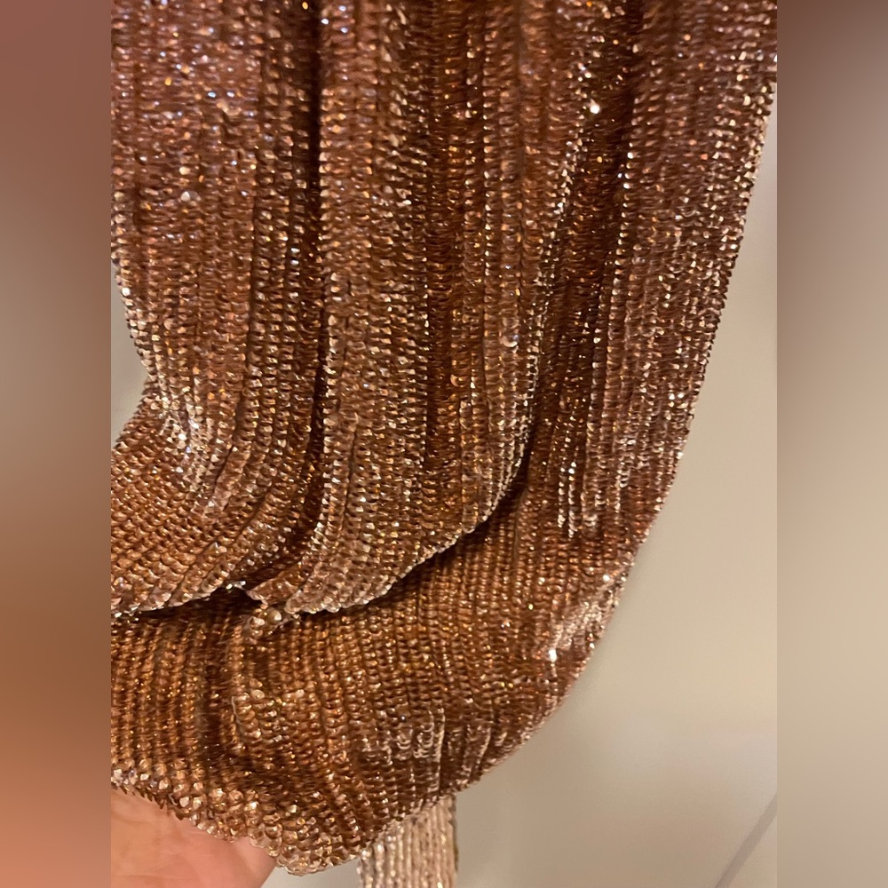Retrofete Gabrielle Sequined gold Wrap Dress
$675 SZ L - Picture 13 of 15